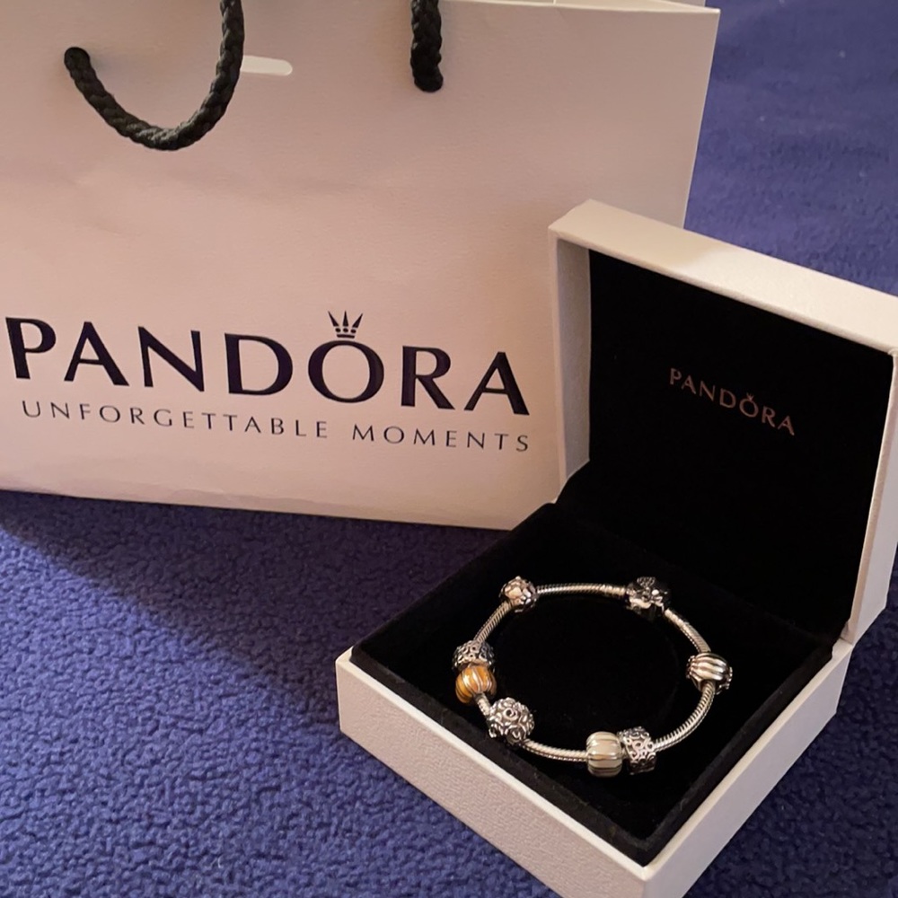Authentic Pandora bracelet .